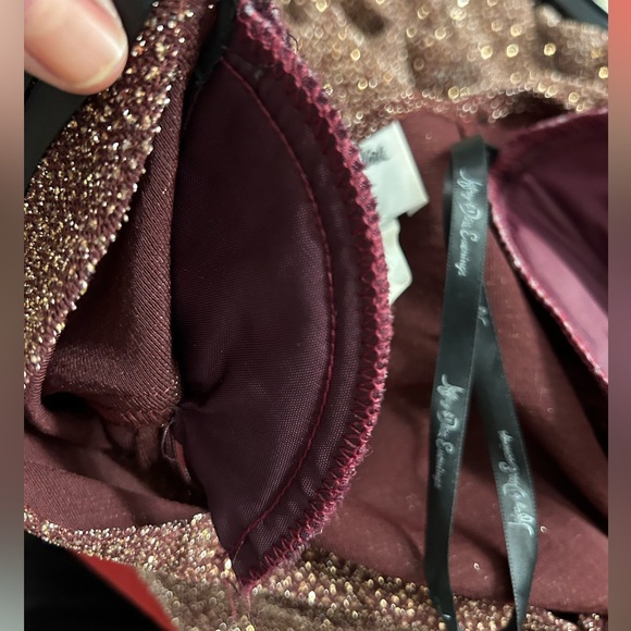 Vintage Jeffrey and Dara Evenings by Tom Barra - Sz 8 Glittery Gown - New Year’s - Picture 14 of 14